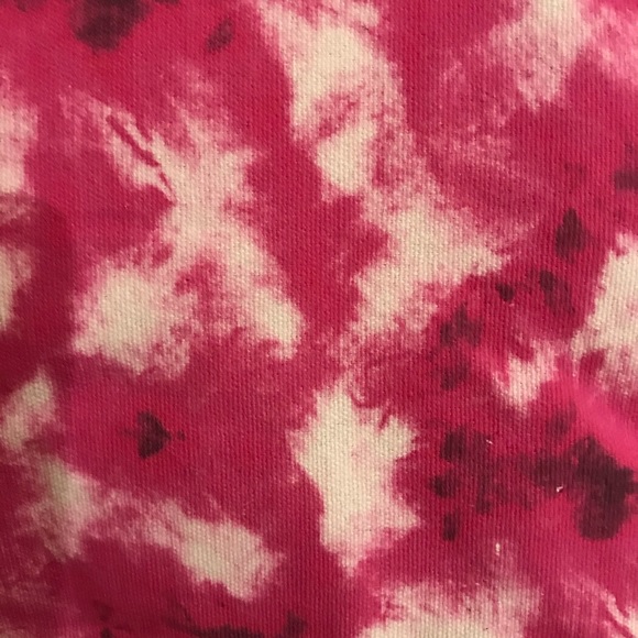 🌸 Pink Tie Dye Canvas Tote - Picture 6 of 8